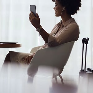 woman on phone call