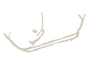 Ship portrayed in the Roskar rock carving